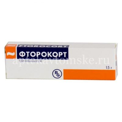 Фторокорт туба(мазь д/наружн. прим.) 0,1% 15г №1 (Gedeon Richter/Венгрия)