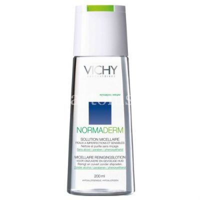 Виши (VICHY) NORMADERM лосьон мицеллярный д/проблемной чувств. кожи лица и глаз 200мл (Vichy/Франция)
