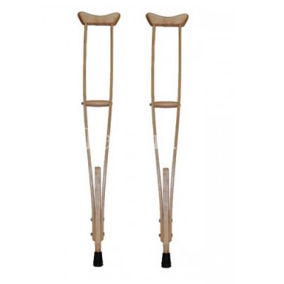Костыли опорн. деревян. д/взрослых 2шт. (пара) (арт. 743) (Аверсус/Россия)