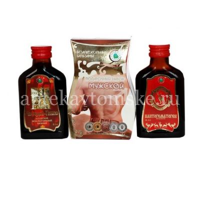 Бальзам АЛТАЙ-СЕЛИГОР набор Мужской 100мл х 2 (Алтай-Селигор/Россия)