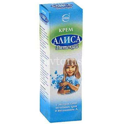 Крем детский АЛИСА 40г (Свобода/Россия)