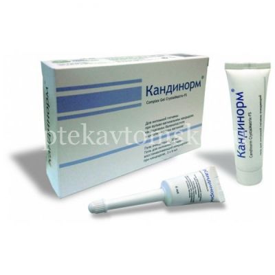 Кандинорм Crystalmatrix-Fs гель интравагинальный 6м №3 + гель д/интимной гигиены 30мл (Лаборатория Эманси/Россия)