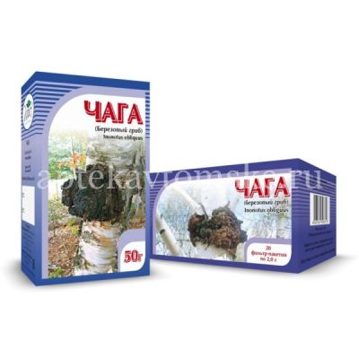 Чага (березовый гриб) пак.-фильтр 2г №20 (Компания Хорст/Россия)