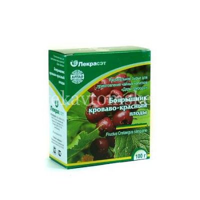 Боярышника плоды пак. 100г (Фитофарм/Россия)