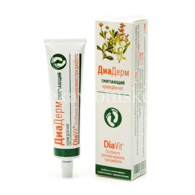 Крем ДИАДЕРМ д/ног смягчающий 75мл (туба) (Аванта/Россия)