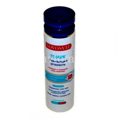 Тоник NOVOSVIT снимающий усталость 200мл (Народные промыслы/Россия)
