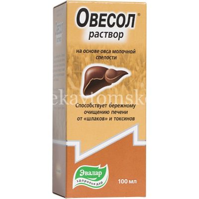 Овесол фл.(капли) 100мл (Эвалар/Россия)