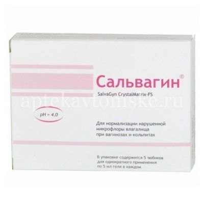 Сальвагин CrystalMatrix-FS гель ваг. тюб. 5мл №5 (Лаборатория Эманси/Россия)