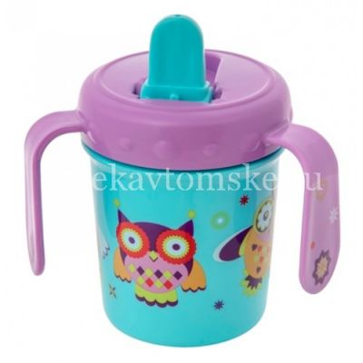 Поильник МИР ДЕТСТВА 17039 с ручками 210мл (Zenith Infant Products Co/Таиланд)