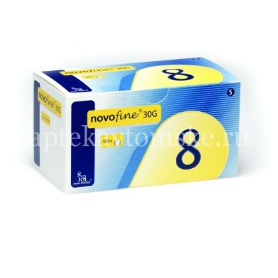 Игла Новофайн д/шприц ручки G30 0,3 х 8мм №100 (Novo Nordisk/Дания)