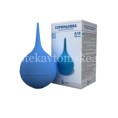 Спринцовка ПВХ А №16 (м/нак.) (Альпина Пласт/Россия)