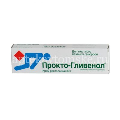 Прокто-гливенол крем 30г (Recordati Industria Chimica&Farmaceutica/Италия)