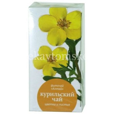 Фиточай АЛТАЙ Курильский чай цвет/лист пак.-фильтр. 1,5г №20 (Алтайский кедр/Россия)