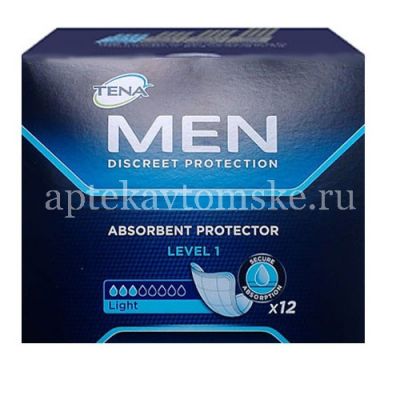 Прокладки урологические TENA MEN уровень 1 №12 (SCA Hygiene Products/Словакия)