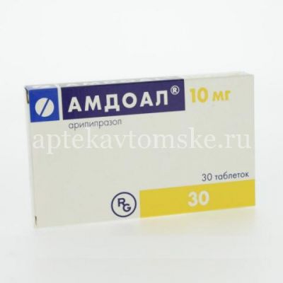 Амдоал таб. 10мг №30 (Гедеон Рихтер-РУС/Россия)