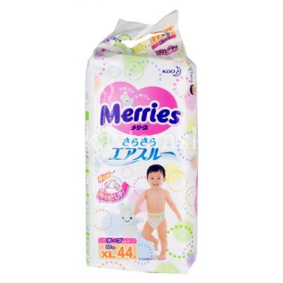 Подгузники MERRIES разм. XL (12-20кг) №44 (Kao Corporation/Япония)