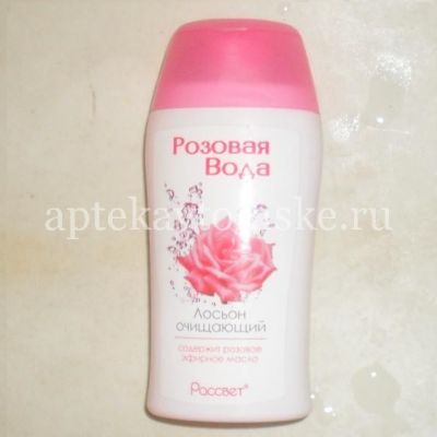 Лосьон РОЗОВАЯ ВОДА очищ. 160мл (Рассвет/Россия)