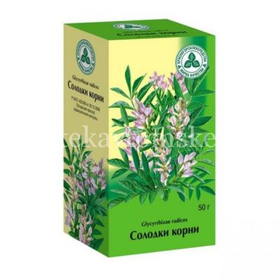 Солодки корень пак. 50г (Красногорсклексредства/Россия)