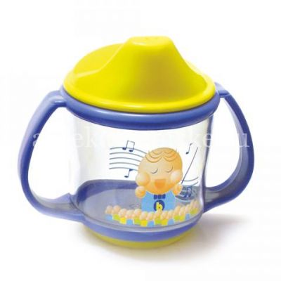 Кружка детская СКАЗКА 1938 непроливайка 180мл (Royal Industries/Таиланд)