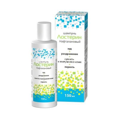 Шампунь ЛОСТЕРИН Нафталановый 150мл (АС-Ком/Россия)