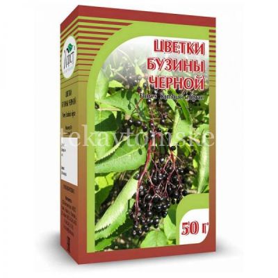 Бузины черной цветки пак. 50г (Компания Хорст/Россия)