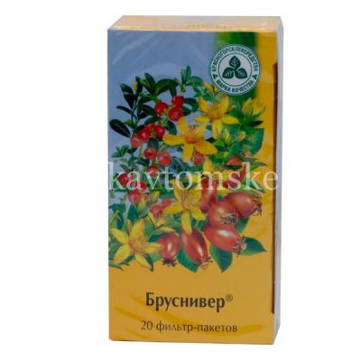 Сбор Бруснивер пак.-фильтр 2г №20 (Красногорсклексредства/Россия)