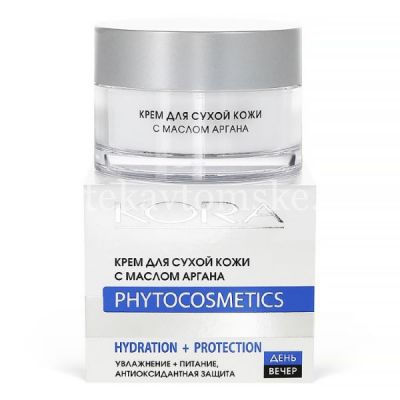 Крем КОРА д/сухой кожи с масло Арганы 50мл (Фитопром/Россия)