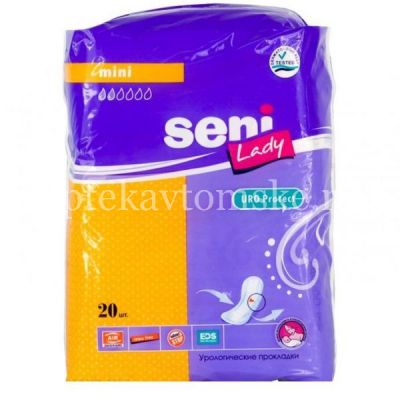 Прокладки урологические Сени Леди (SENI LADY) Mini №20 (TZMO S.A./Польша)