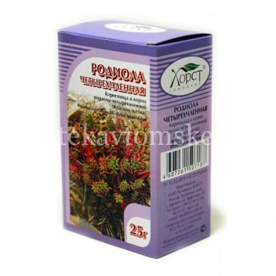 Чайный напиток ЛЕКРАСЭТ Родиола четырехлепестная (красная щетка) пак. 25г (Лекра-сэт/Россия)