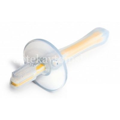 Зубная щетка детская CANPOL BABIES силиконовая с ограничителем (арт. 10/500) (Canpol Babies/Польша)