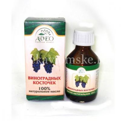 Масло косметическое AVEO виноградной косточки 25мл (Алсу/Россия)