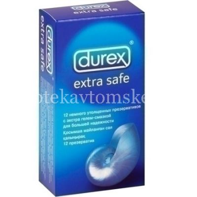Презерватив DUREX Extra Safe (более плотные) №12 (Reckitt Benckiser Healthcare/Великобритания)