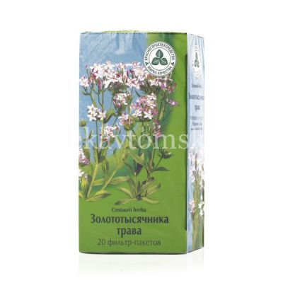 Золототысячника трава пак.-фильтр 1,5г №20 (Красногорсклексредства/Россия)