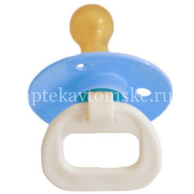 Соска-пустышка СОЛНЫШКО латекс. с кольцом (АМТ Трейд/Россия)