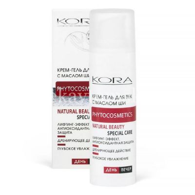 Крем-гель КОРА д/век п/отеков с маслом ши 30мл (Фитопром/Россия)