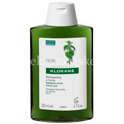 Шампунь KLORANE с экстр. крапивы себорег. д/жирн. волос. 200мл (Pierre Fabre/Франция)