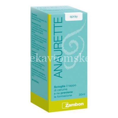 Анауретте спрей очищ. д/ушной полости 15мл (Naveh Pharma/Израиль)