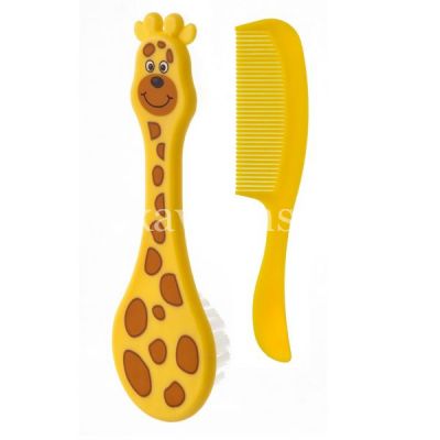 Набор КУРНОСИКИ 19540 расческа и щетка "Африка" (Royal King Infant/Таиланд)