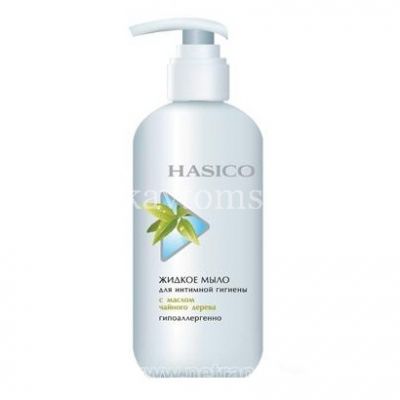 Мыло Хасико (HASICO) гигиенич. интимн. чайное дерево 250мл (Твинс Тэк/Россия)