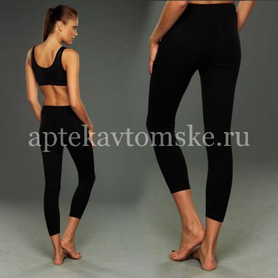 Брюки согр. из ангоры и овечье шерсти разм. 40-42 (черн.) (арт. 101) (Элеганс/Россия)