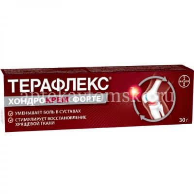 Терафлекс Хондрокрем форте крем 30г (Нижфарм/Россия)