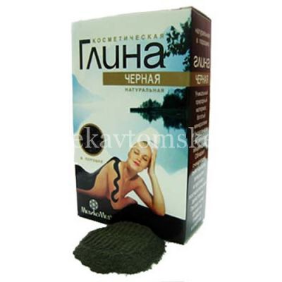 Глина косметическая черная 100г (Вирсавия/Россия)