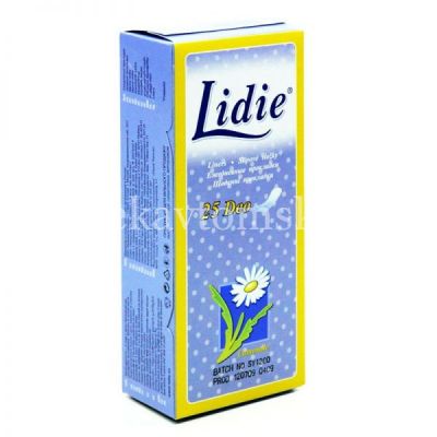 Прокладки гигиенические LIDIE Deo ежедн. №25 (Guangxi Shuya Health-Care Products/Китай)