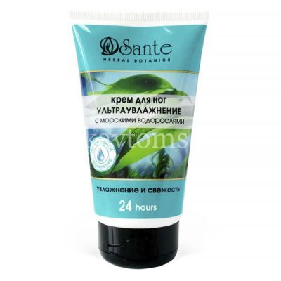 Крем SANTE д/ног ультраувлажнение с морскими водорослями 125мл (Фитопром/Россия)
