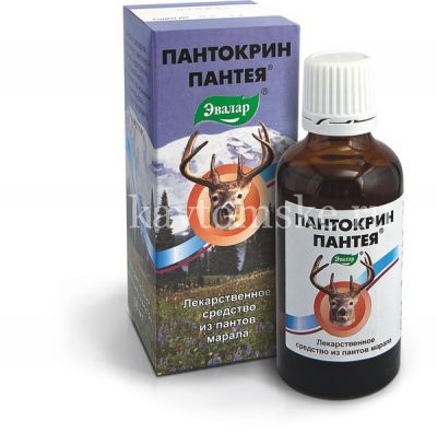 Пантокрин "Пантея" фл.(экстр. жидк.) 50мл (Эвалар/Россия)