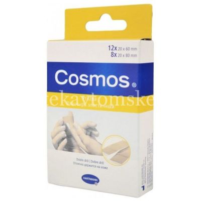 Лейкопластырь COSMOS Textile Elastic пластины 2 разм. №20 цв. кожи (Пауль Хартманн/Германия)