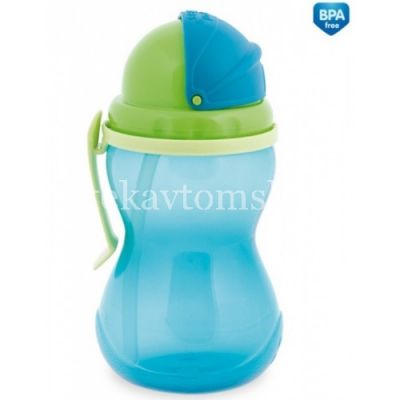 Поильник CANPOL BABIES спортивный с трубочкой 370мл (арт. 56/113) (Canpol Babies/Польша)