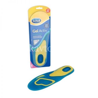 Стельки SCHOLL GELACTIV EVERYDAY д/комфорта на каждый день жен. (Reckitt Benckiser Healthcare/Великобритания)