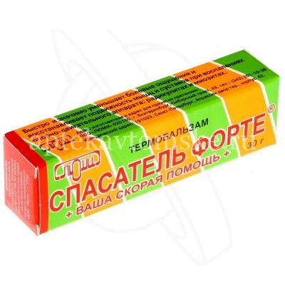 Бальзам СПАСАТЕЛЬ ФОРТЕ термобальзам 30г (туба) (Люми/Россия)