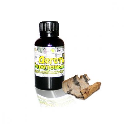 Деготь березовый фл.(жидк.) 100мл (Биолит/Россия)